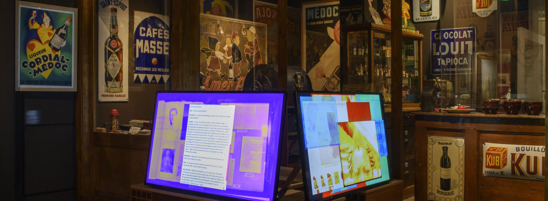 Cette image présente l'exposition Renverser, réalisée par le l'école des Beaux Arts de Bordeaux 